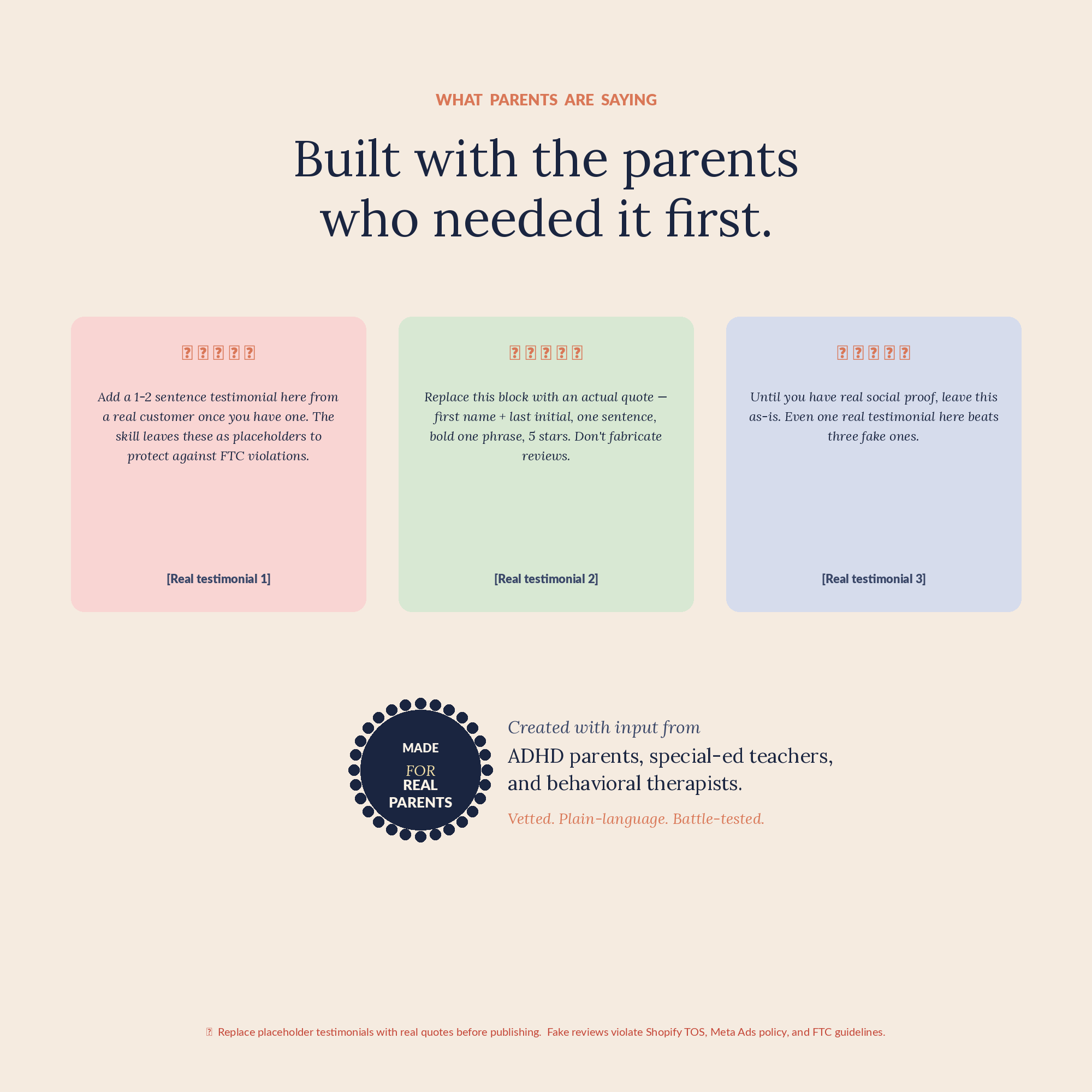 The ADHD Parent Playbook