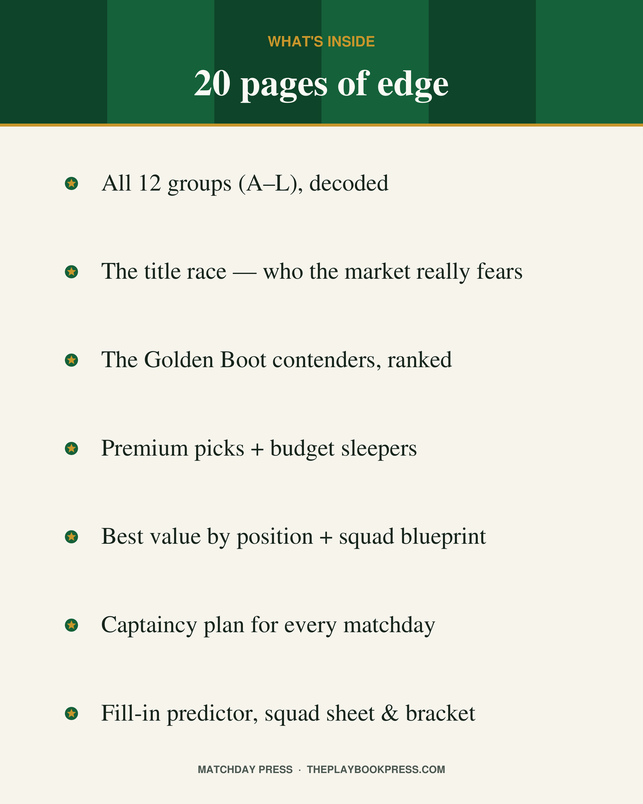 What's inside the 20-page guide